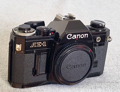 Canon schwarz - ae-1,