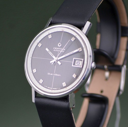Certina blue ribbon automatic - blue,
