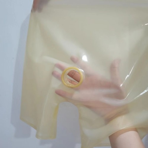 Männer latex boxershorts mit - latex,