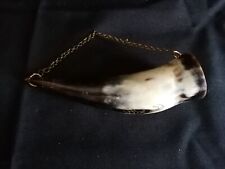 Kleines Bulgarisches Kuhhorn 17cm, Souvenir zum Aufhängen,