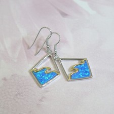 Solid 925 Sterlingsilber Ozean