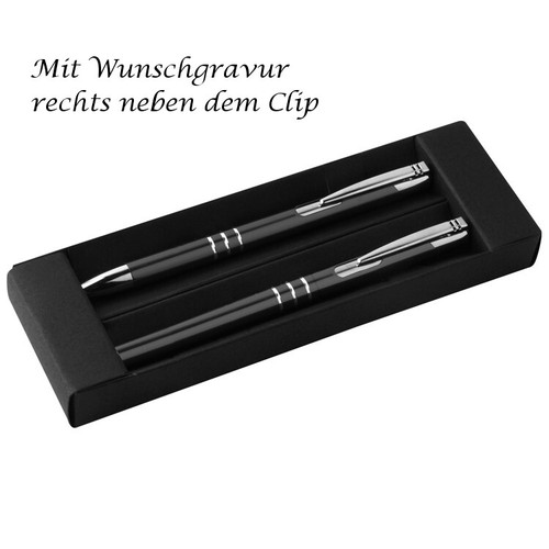 Metall schreibset mit - metall,