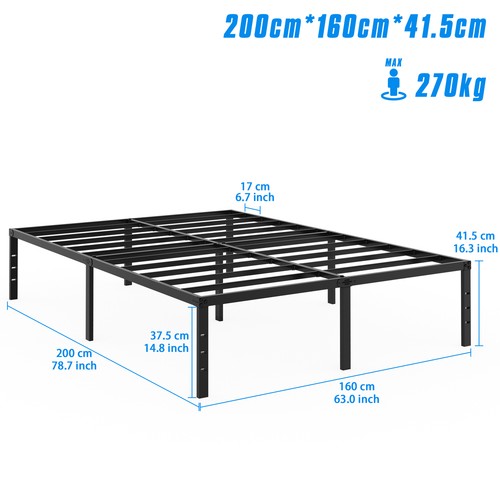 Metallbett klappbar bettrahmen - klappbar,