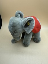 Steiff Elefant - mit Knopf - ca 16 cm- vintage