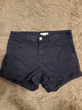 H&M DIVIDED  Jeans Shorts  Hotpants schwarz Gr.34