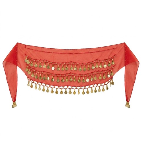 Bauchtanz gürtel rot mit - gürtel,