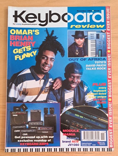 Keyboard review magazine nov - keyboard,
