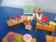 9456 Chemie Unterricht  Werken MalenFiguren zu 6865 4324 Schule  Playmobil 3163