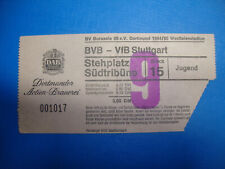 84/85 Ticket BVB Dortmund VFB