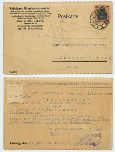 115233 89 postkarte - -, mi.nr.