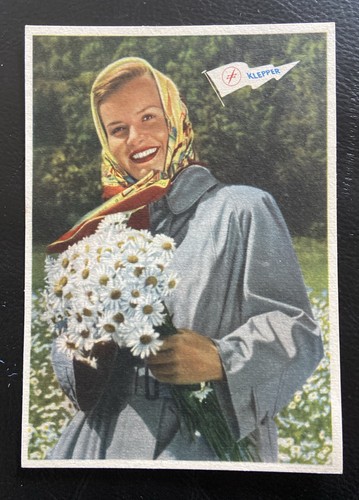 Postkarte werbekarte klepper - werbekarte,