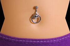 Modische Banane mit Anhänger Piercing Bauchnabel Gebogener Stab Nabel Ring Kette