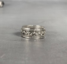 Vintage Grob Silber Metall