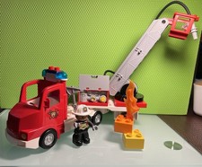 Lego Duplo Ville 5682 Feuerwehr Auto Fire Truck FeuerwehrwagenDrehleiter Figur