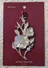 Amos Pewter Wild Rose