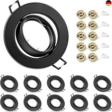 10x Moderne Einbaustrahler