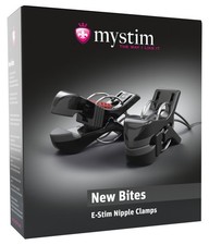 Mystim New Barry Bite bi-polare Klammern Nippelklemmen E-Stim Elektrostimulation
