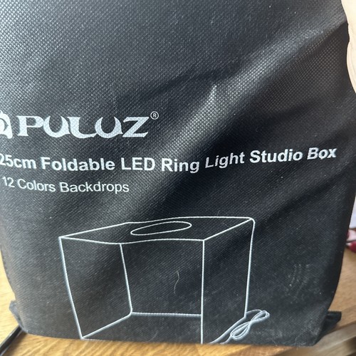 Fotobox 25cm puluz faltbare - fotobox,