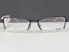 Joop Brille Damen schwarz rosa eckig Schmuck 83122 NP:228€