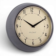 Nostalgische metall wanduhr - metall,
