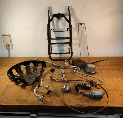Lot zubehör fahrrad - ,