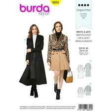 Burdaschnittmuster für Blazermantel Mantelschnitt Frauenschnitt Anleitung