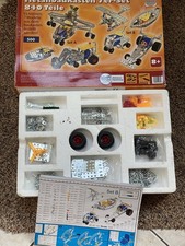 METALLBAUKASTEN 7 er Set 840 Teile Konstruktor Metal Spielzeug rar TRONICO
