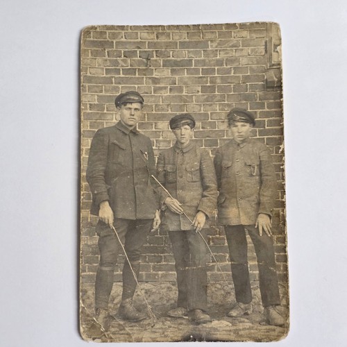 Vintage wwi era soldiers - vintage, photo