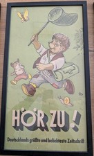 Mecki / HÖRZU / Plakat / Aushang / 50er/60er Jahre