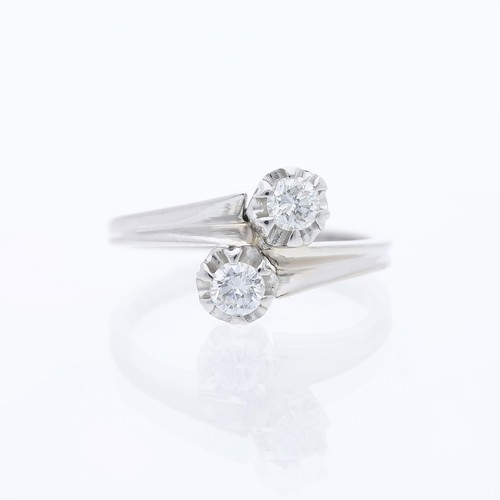 Ring brillanten - ring, 0,30