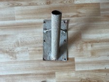 Alter großer Flaggen Fahnen Halterung für Häuser Drittes Reich aus Metall 