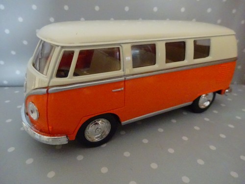 Bus oldtimer orange - ,