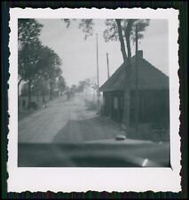 Foto 2x Grenze Schlagbaum