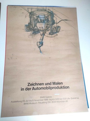 Plakat bmw galerie zeichnen - plakat,
