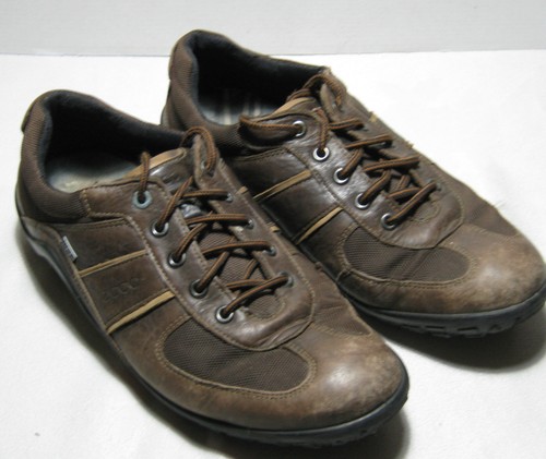 Ecco schnürschuhe leder braun - ecco,