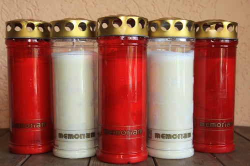 Grabkerzen memoriam premium - t7,