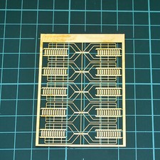 für 1:200 Battleship RC Bootsmodell-Modifikation Geneigte Leiter-geätzte Treppe
