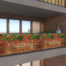 Balkonabdeckung Balkon