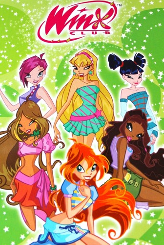 Winx club merch panini sticker - club,