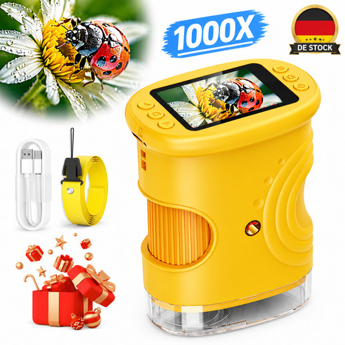 Taschenmikroskop 1000 fach - taschenmikroskop, 1000-fach