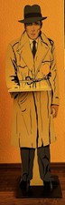 Humphrey Bogart Figur Holz Aufsteller 163 cm