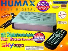 Digitaler KabelreceiverHUMAX NA-FOX C f.digitalenKabelempfang inkl.FBKartenleser