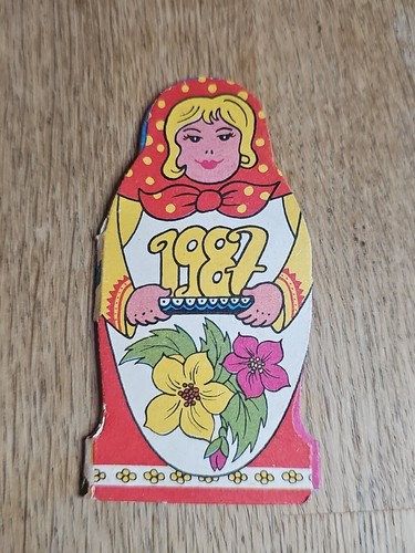 Ddr kalender matroschka - ddr,