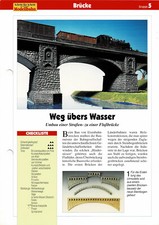 Umbau einer Sraßen- zu einer Flußbrücke / Bauanleitung