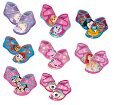 Paw Patrol Frozen Peppa Minni Micky Einhorn Hausschuhe Pantoffel Kinderschuhe