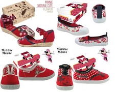 MINNIE MAUS MOUSE SCHUHE Disney Ballerina Sandalen Halbschuhe Freizeitschuhe