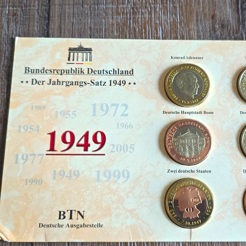 Jahrgangs satz 1949 - jahrgangs-satz,