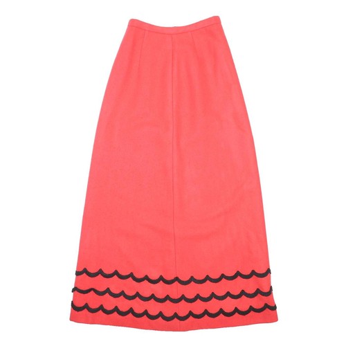 Damen roter woll linien - damen,