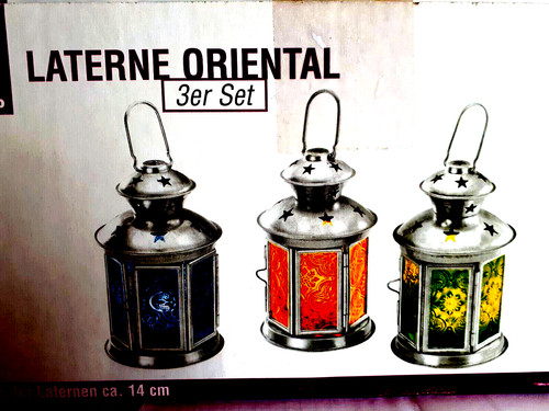 3er set laternen - 3er,