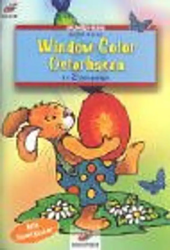 Window color osterhasen mit - window, osterhasen.